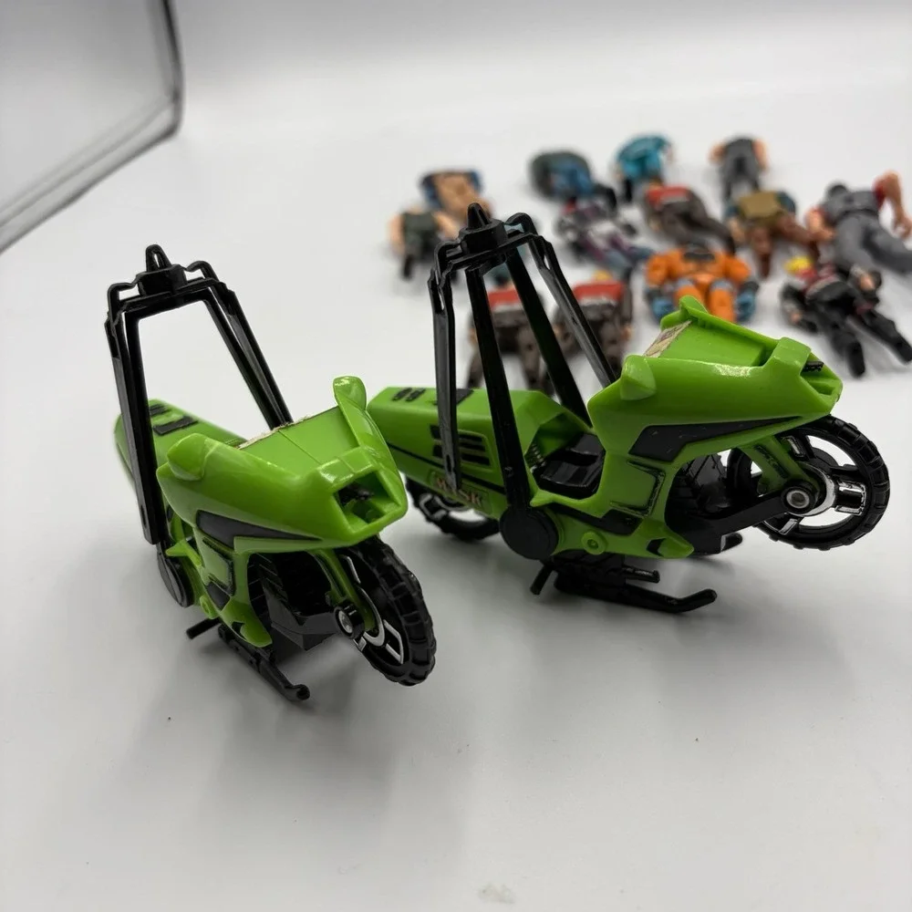 KENNER M.A.S.K 16‎ Figure Mixed Lot 1980's Dino Riders Condor Flying Motorcycle